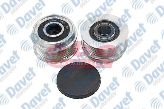 ABA 25500004 Alternator Kasnagi Bosch Tip 5 Kanal Golf Iv Passat A4 A6 1.9 Tdi [Ina Tip] [61*55.8*35]  ####
